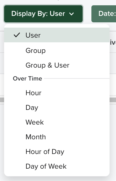 Analytics Filters