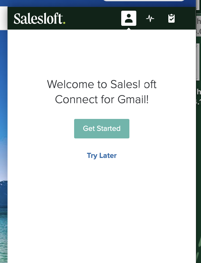 salesloft connect