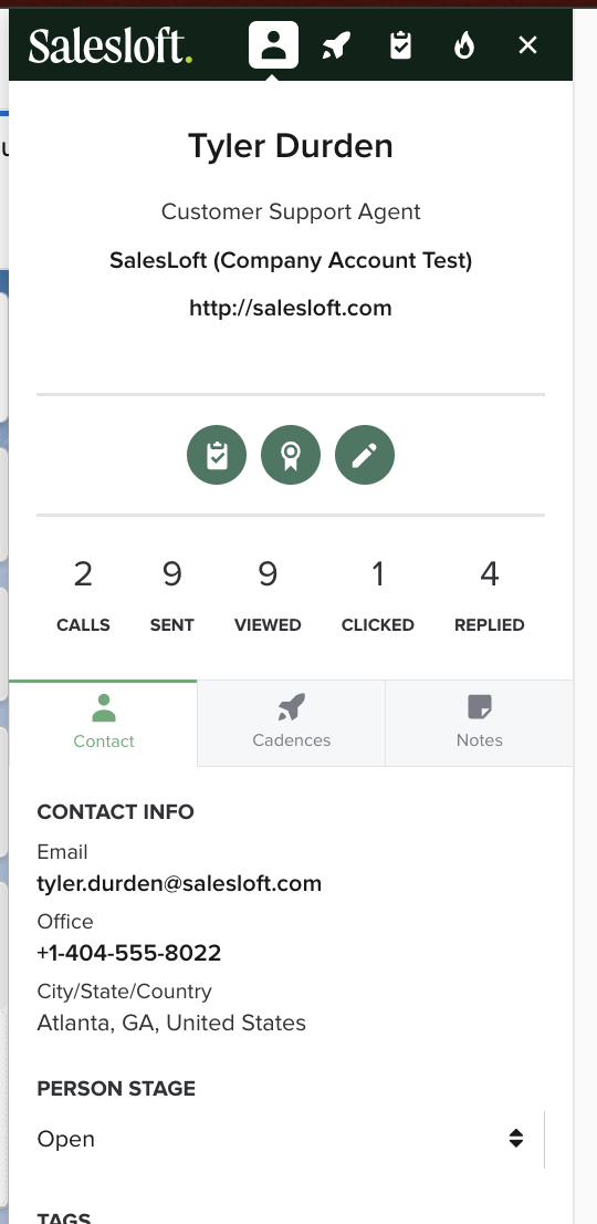 Salesloft Connect for Salesforce