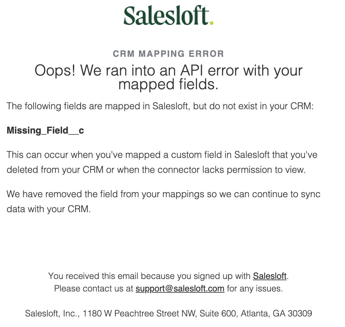 Manage CRM Sync