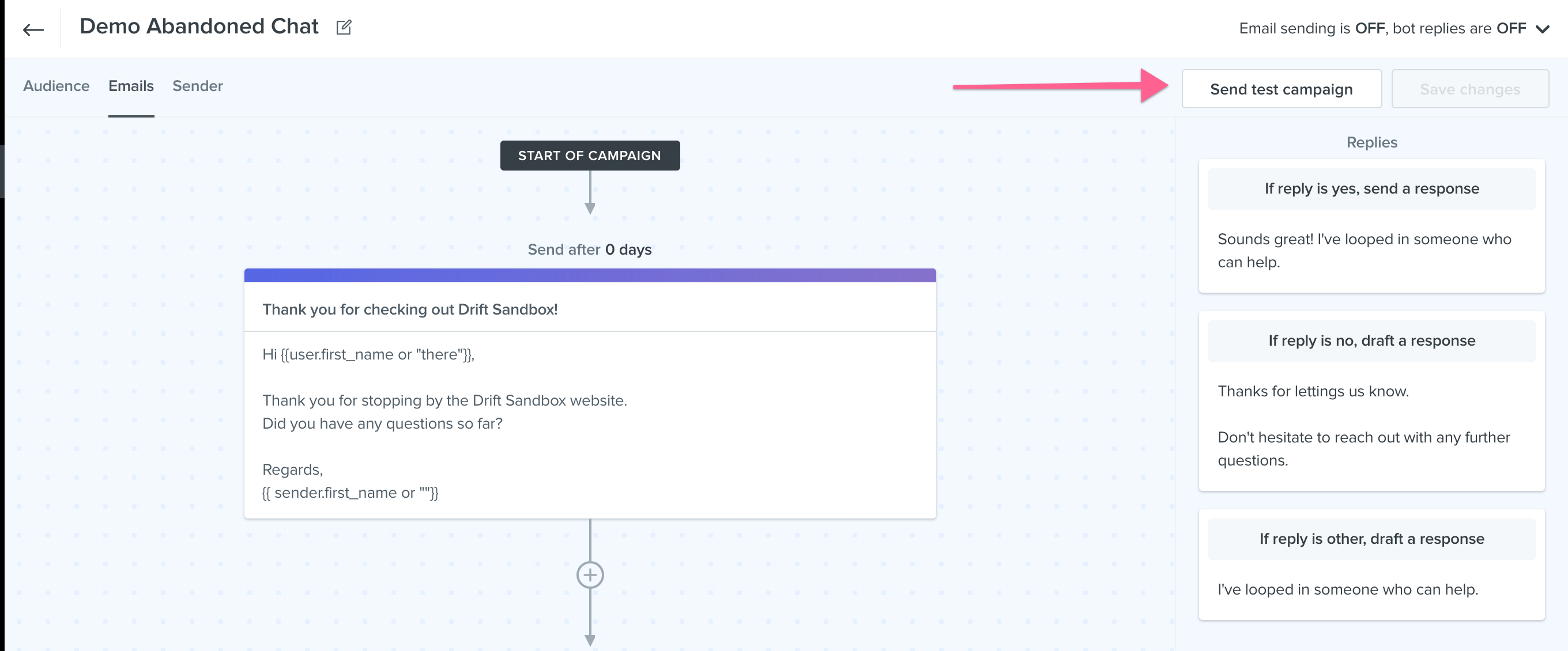 Drift - Guide to Drift Email Bots