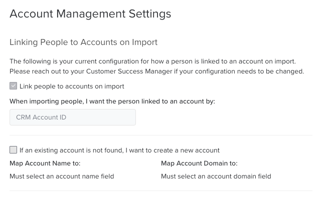 About Account Management
