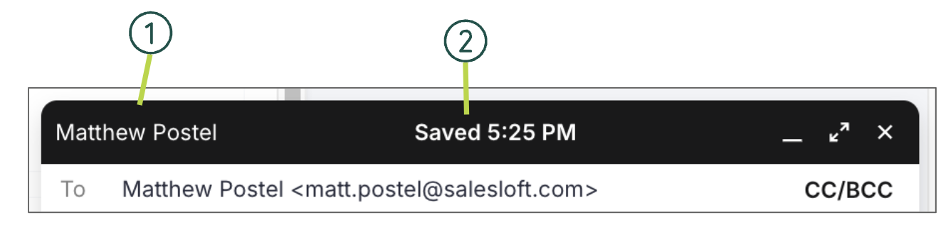 Salesloft Email
