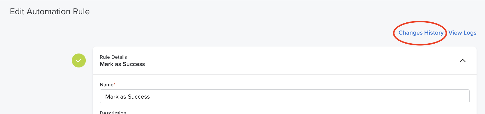 Manage Automation Rules