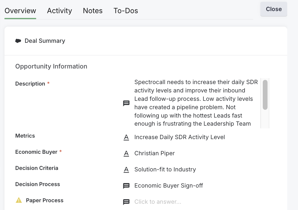 Salesloft Deals
