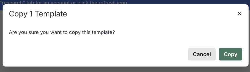 Copy Salesloft Content