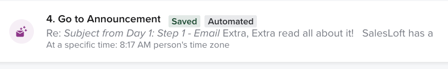 Add an Email Step