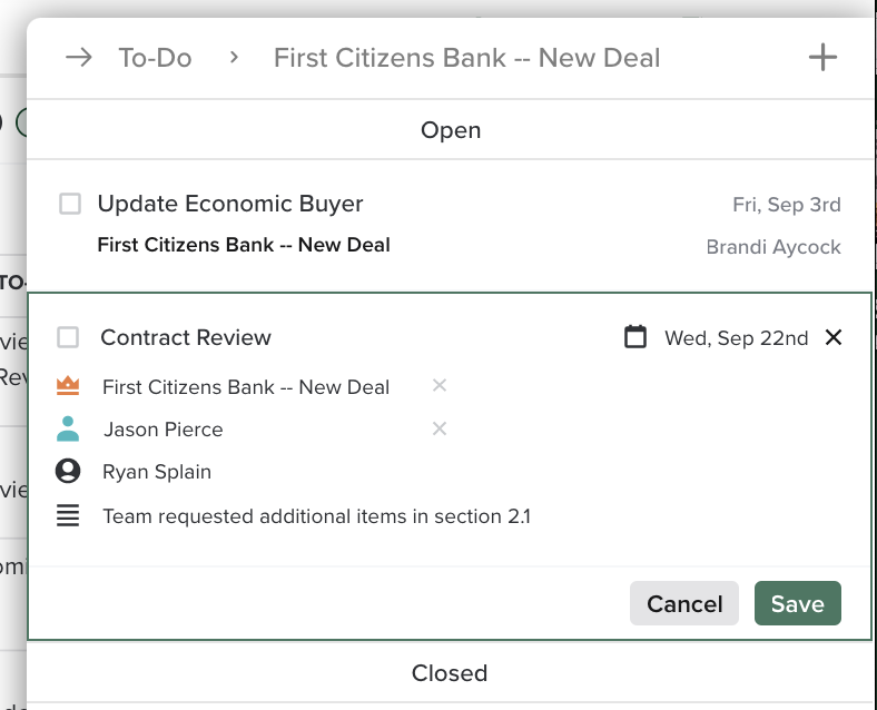 Add a To-Do from the Pipeline View.1.png
